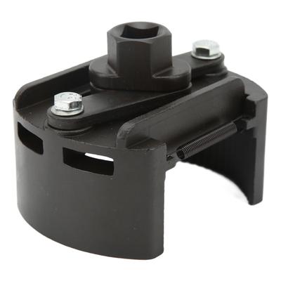 Oil Filter Wrench Adjustable Carbon Steel Wrench Compatible with 1 2in Ratchet Handle for 80 To 105mm Fuel Filters