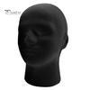 Black Foam Wig Head Tall Male Mannequin Hairpieces Display Holder Hats Sunglasses Headphone Headwear Stand Cosmetics Model Head Prop