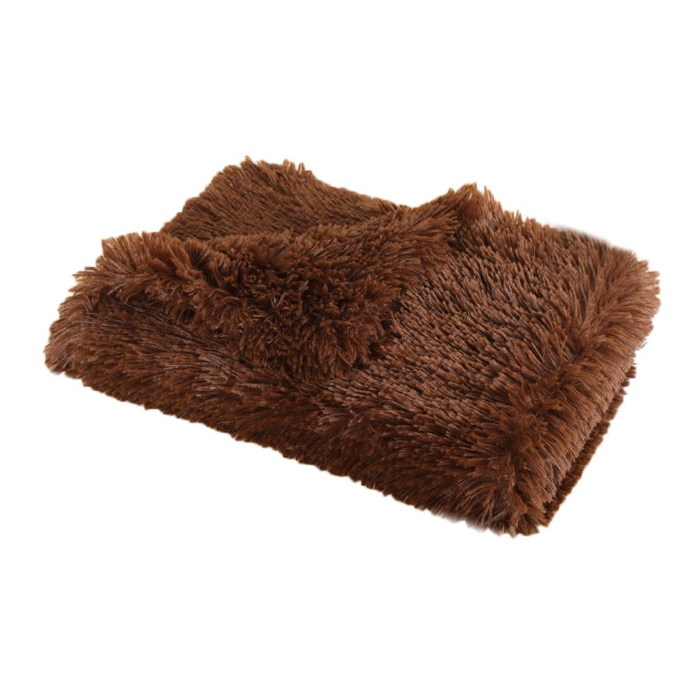 Cover Blanket Indoor Home Warm Pet Dog Blanket Cat Blanket Pet Book Sleeping Plush Cushion Long Hair Blanket