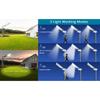 HEX 780X All in One Waterproof Auto ON OFF 3 Power Modes Solar Powered LED Street Light Solar Outdoor Garden Light