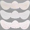 2Pcs Gliding Facial Stickers Anti-Sweat Simulation Freckle Makeup Tattoo Sticker