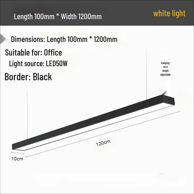 Leilangs LED Office Linear Pendant Light