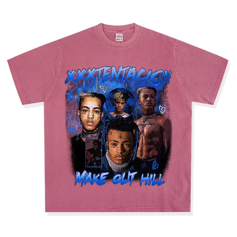 XXXTentacion Vintage Heavyweight Hip Hop T-Shirt – European & American Streetwear