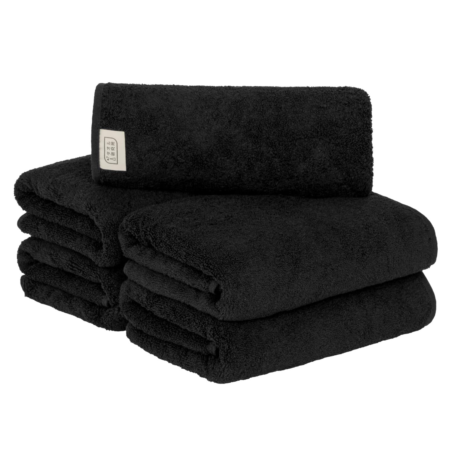 

Полотенце Лаборатория Мини Ванна Джет Стандарт Средний Низкий Быстрый ЯпонияТехнология [Повседневная Простота] #001 Полотенца, Черный, Набор из 5 штук, Тип, Вес, Ворс,