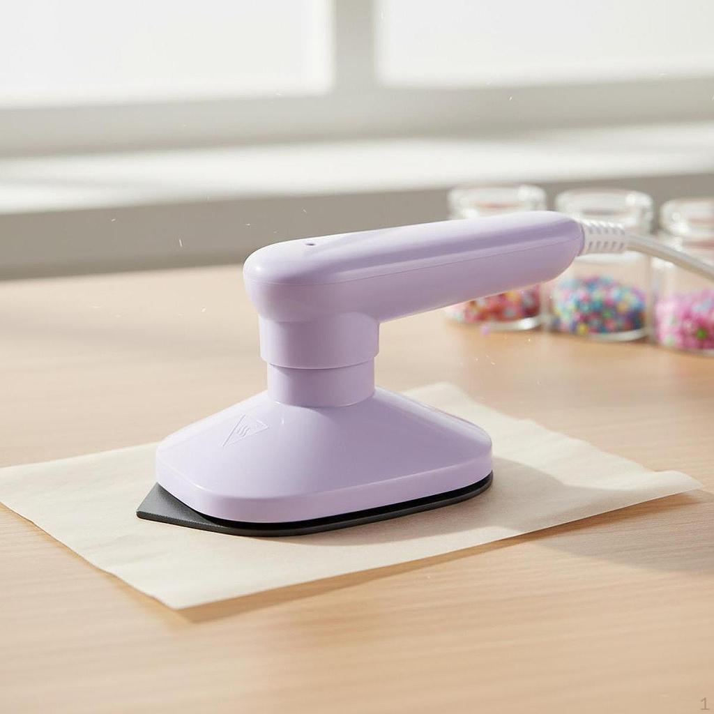 Iron Crafting Tool Handcraft Practical Electric Portable for Label Heat Transfer Clothes