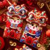 Cartoon New Year Coin Purse Plush Red Packet  Spring Festival Supplies