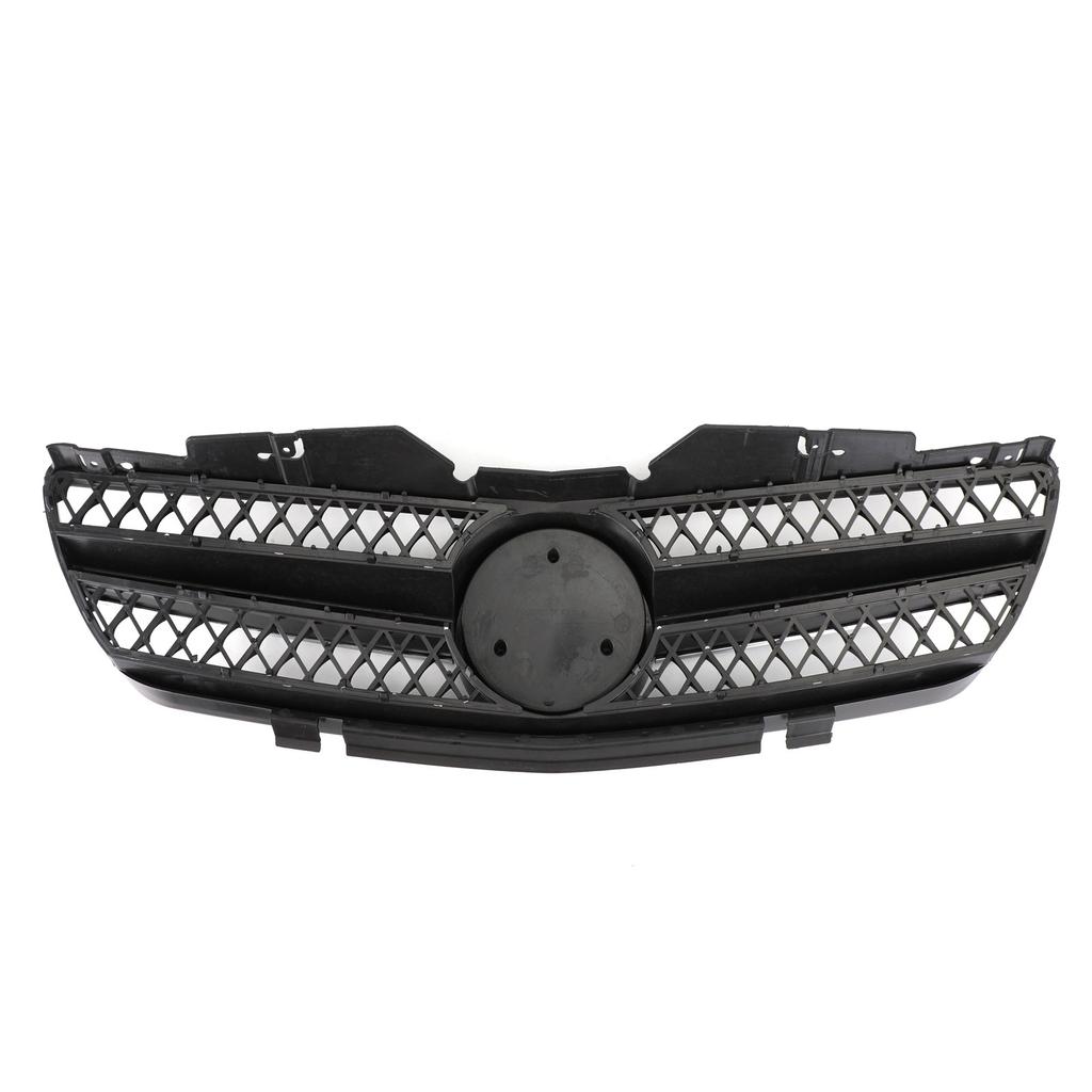 Front Bumper Grill Grille Fit Mercedes R230 SL500 SL600 2003-2006 1 Fin Star