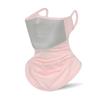 Ice Silk Neck Gaiter for Men Women Ear Loops Sun Protection Cycling Face Mask Breathable Mesh Cooling Outdoor Driving Face Cover