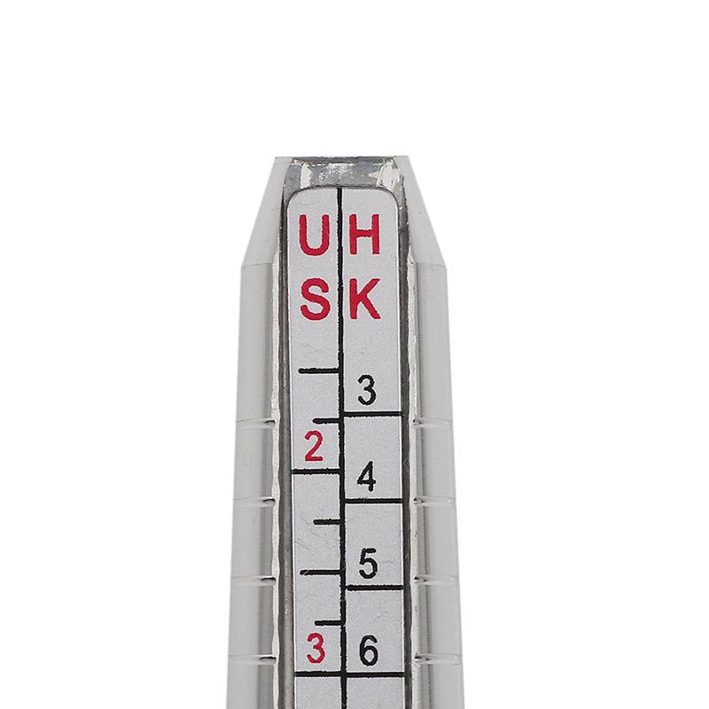 Ring Sizer Finger Guage Mandrel Finger Sizing Measure Stick Standard Tool Metal