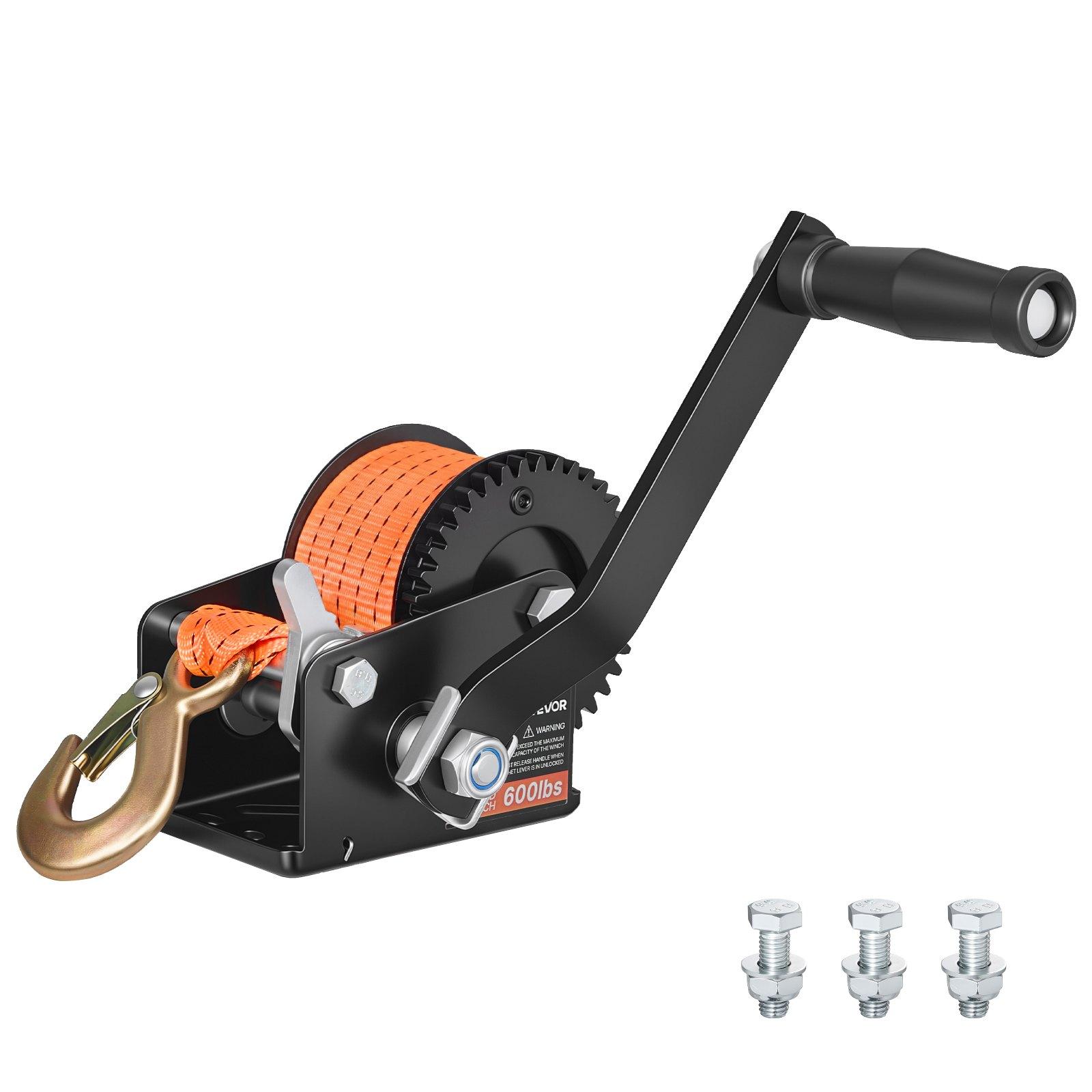 VEVOR Boat Winch, 272 kg Hand