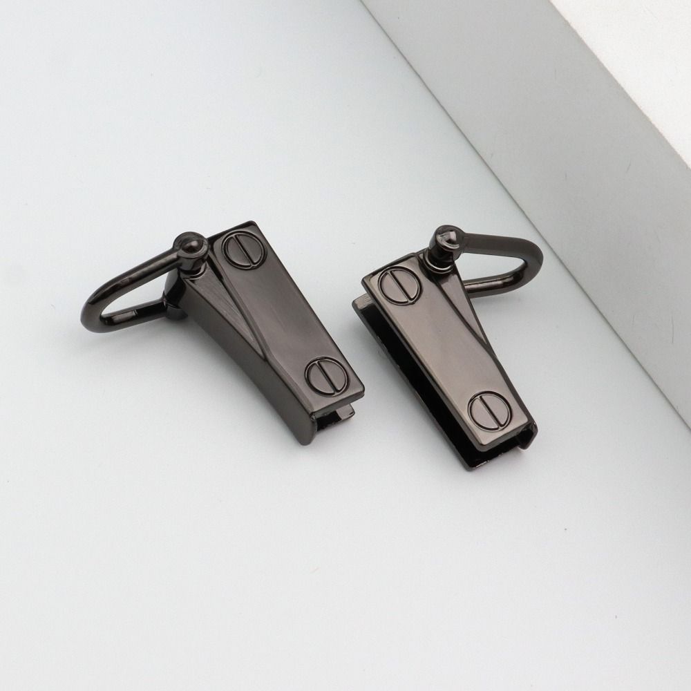 1 Pair Metal Bag Transformation Side Clip New Not Fade Detachable Purse Connector Buckle Punch-free Bag Connector Clip