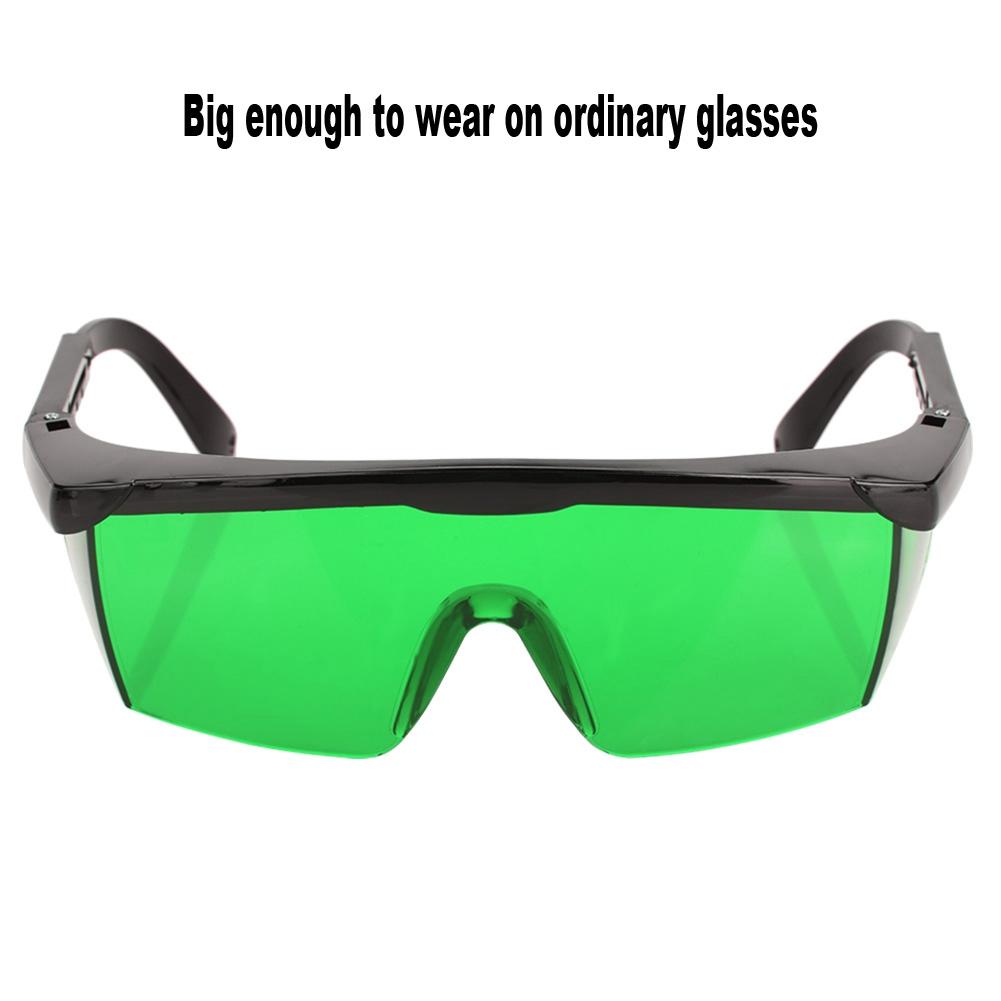 Laser Beam Veiw Visibility Vision Enhancement Glasses Goggle for Laser Level (Green)