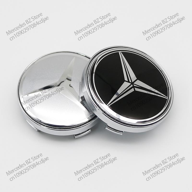 56mm 60mm 65mm 75mm Car Wheel Center Hub Cap Emblem Sticker For Mercedes Benz Mercedes Benz AMG Class W206 W205 W203 GLC CK1