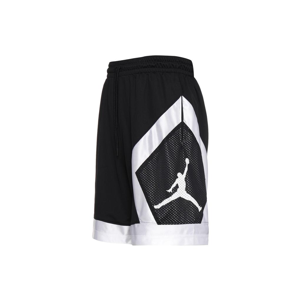 Jordan Jumpman Diamond Mesh Panel Basketball Shorts Men Bottoms Black AV3207-010
