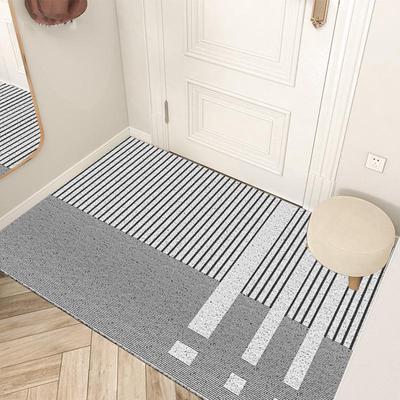 Durable Non-Slip PVC Entryway Mat - Dust-Removing, Festive Floor Mat for Home and Balcony