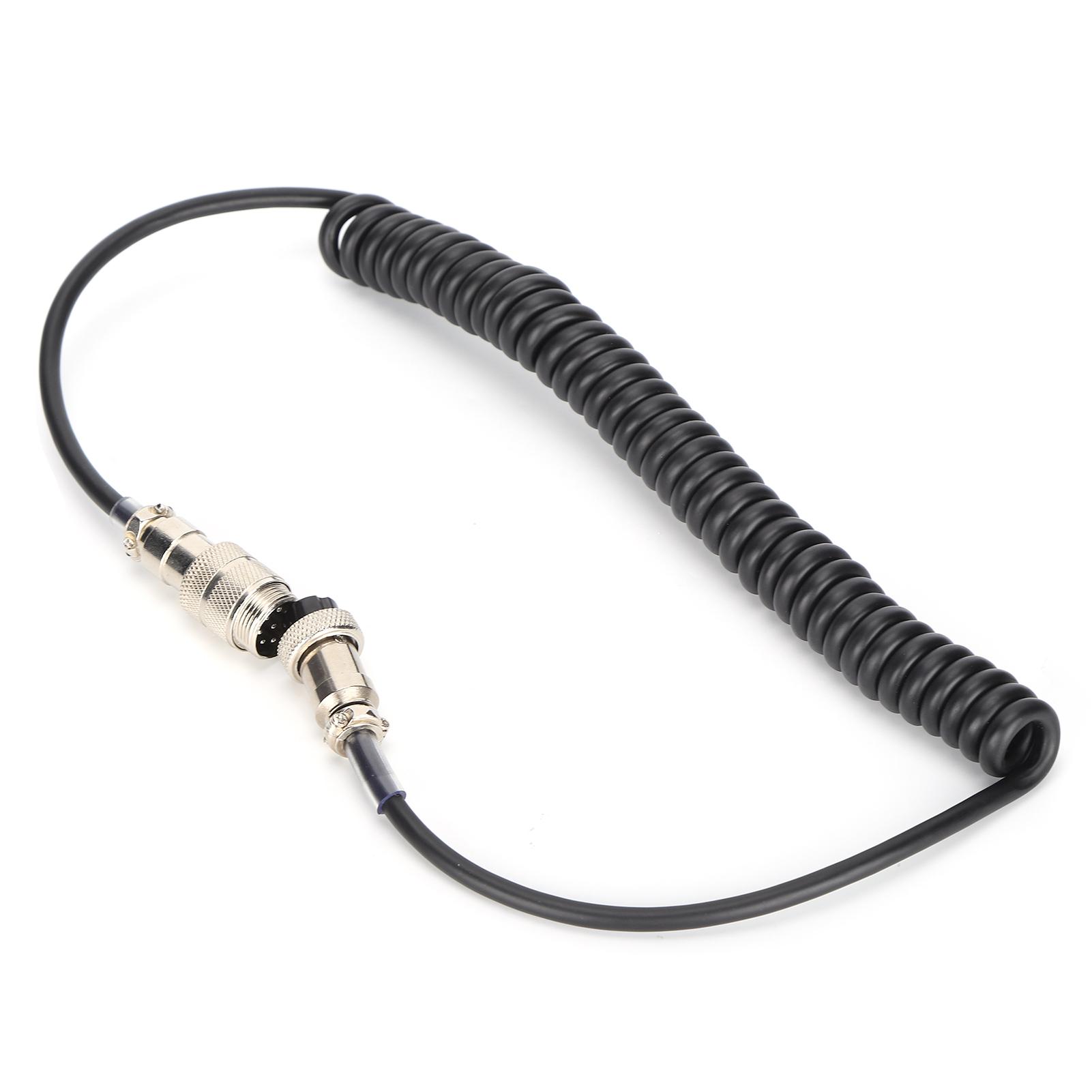 

Удлинитель кабеля ручного микрофона, сменный 8-контактный микрофонный шнур для MC‑43S MC‑90 MC‑60A