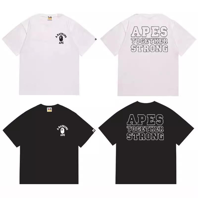 

Молодежная повседневная свободная футболка с логотипом Summer Ape и принтом в виде буквы на спине XL чёрный