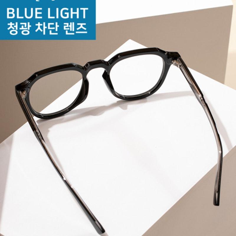 RECLOW RECLOW FB244 BLACK GLASS Blue-light VER Glasses