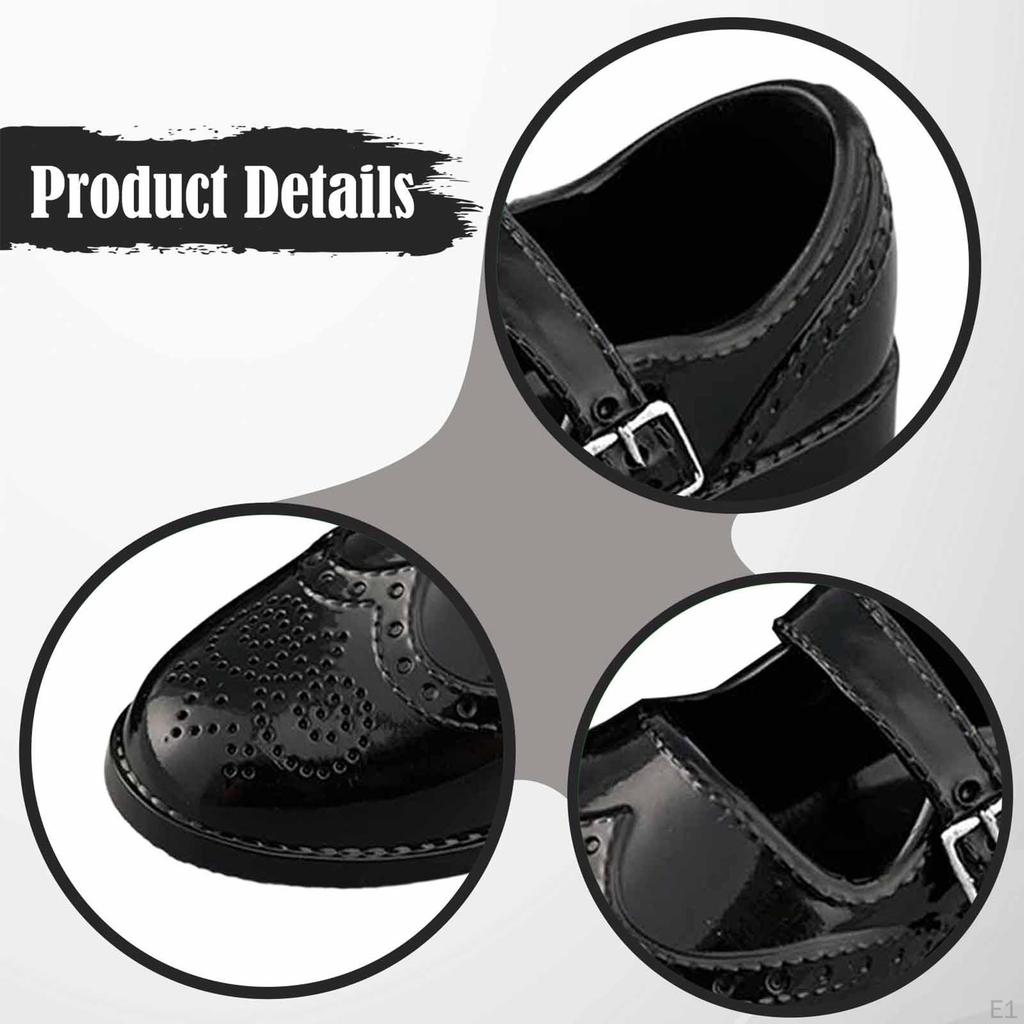 1/4 BJD Doll Shoes Dress up Lightweight Outfit Portable Easy to Wear Stylish Miniature Costume