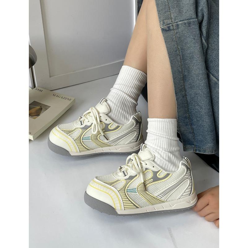 New products are hot in summer, new thick-soled mesh breathable soft-soled casual sports shoes 3367