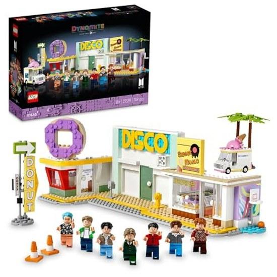 LEGO Ideas BTS Dynamite jouet cadeau anniversaire brique Noël homme femme intérieur élégant mère père 21339
