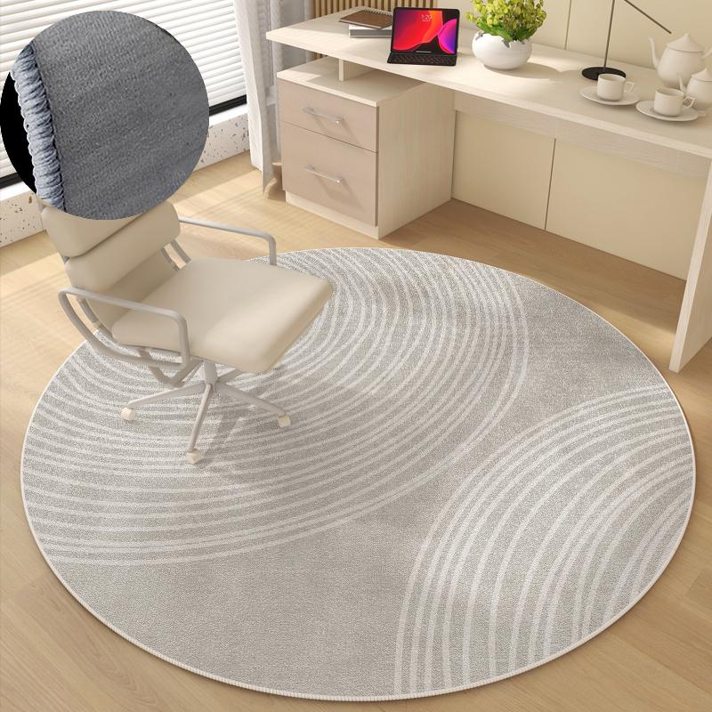Tappeti Rotondi in Velluto di Cristallo per Camera da Letto Tappeti di Grande Superficie per Soggiorno Tappetino Antiscivolo per Sedia da Computer Tappeto di Lusso Leggero per Cabina Armadio