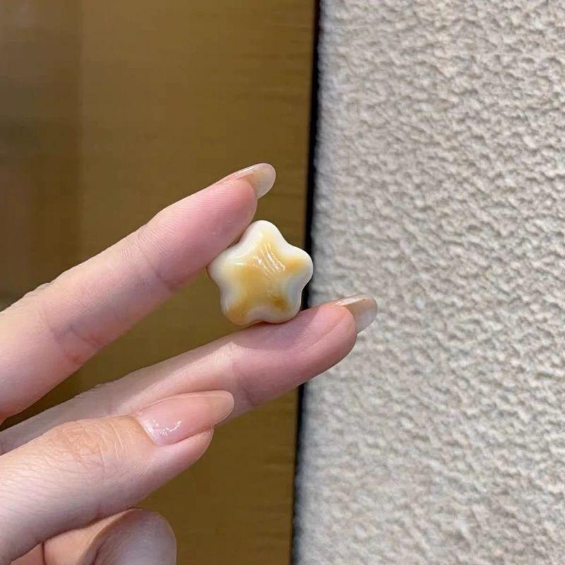 

Ivory Nut Charcoal Grilled XINGX DIY Handmade Accessories Braided Rope Bracelet String Beads Pendant Bracelet Crafts Ornament Default