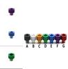 Metal Heat Dissipation Spacer For 510 Vape Mouthpiece With Insulation Functions For Vaping Users