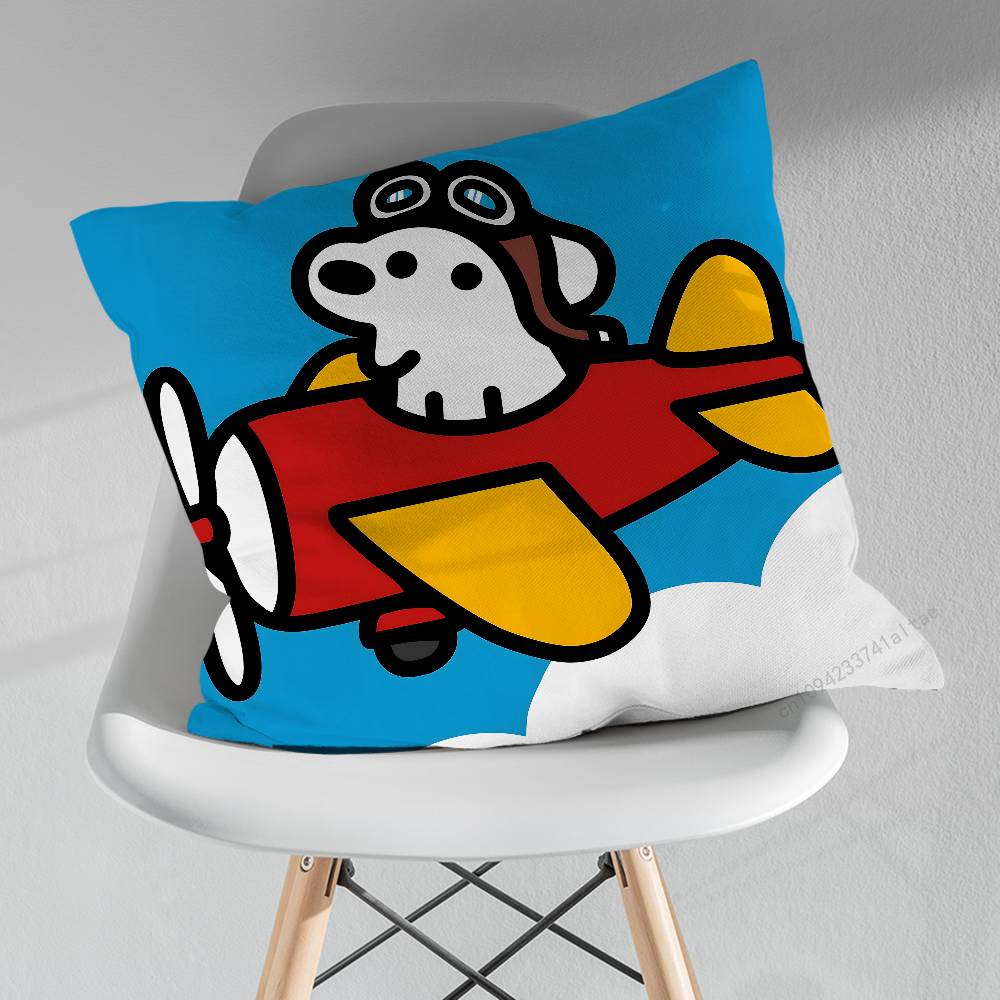 Cute MMatsui Art Pillowcase for Sofa Room Office Decor Printing  Merchandise AllMatch Cushion Cover