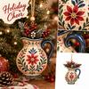 Christmas Tree 2D Acrylic Ornament for Holiday Home Decor and Christmas Display