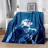 Babymetal combination warm printed blanket, office lounge sofa blanket, flannel household blanket multifunctional blanket