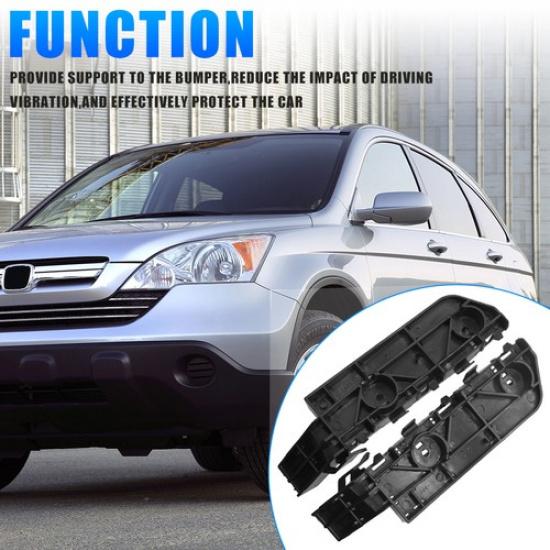 Front Bumper Brackets Retainer Side Support For Honda CR-V 2007-2011 2Pcs