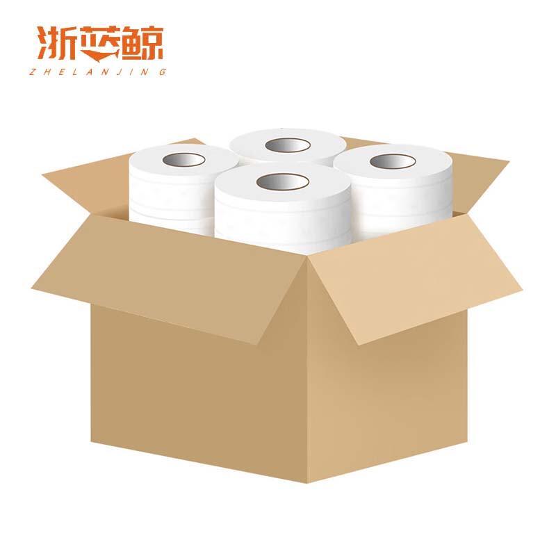 Commercial Large Roll Toilet Paper белый