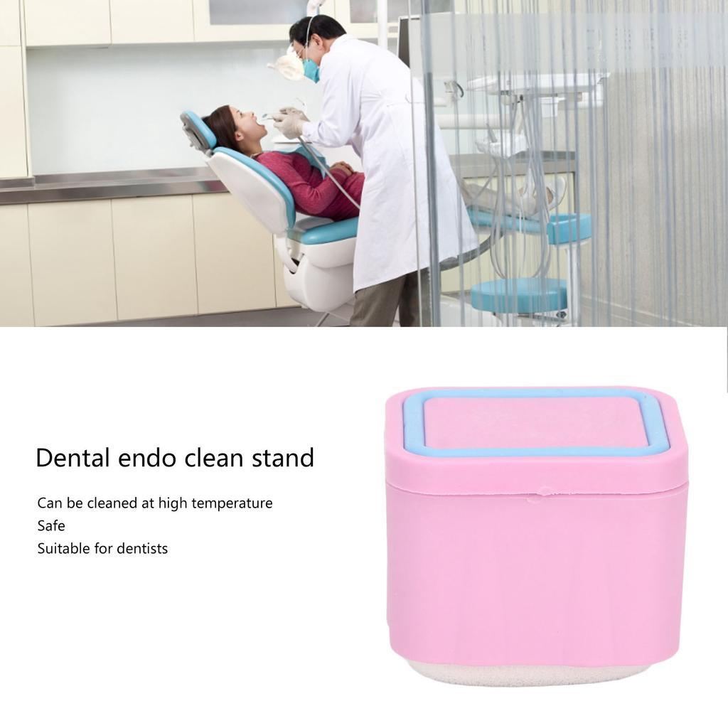 Dental Endo Cleaning Stand Shape Heat Resistance Accessory Endo Sponge Stand for Dentists