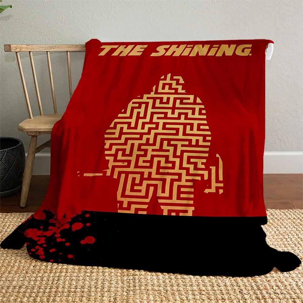 1PC THE SHINING. Outdoor Flannel Blanket Soft Plush Decor for Picnics, camping,Bedroom, Playroom, Office1235A