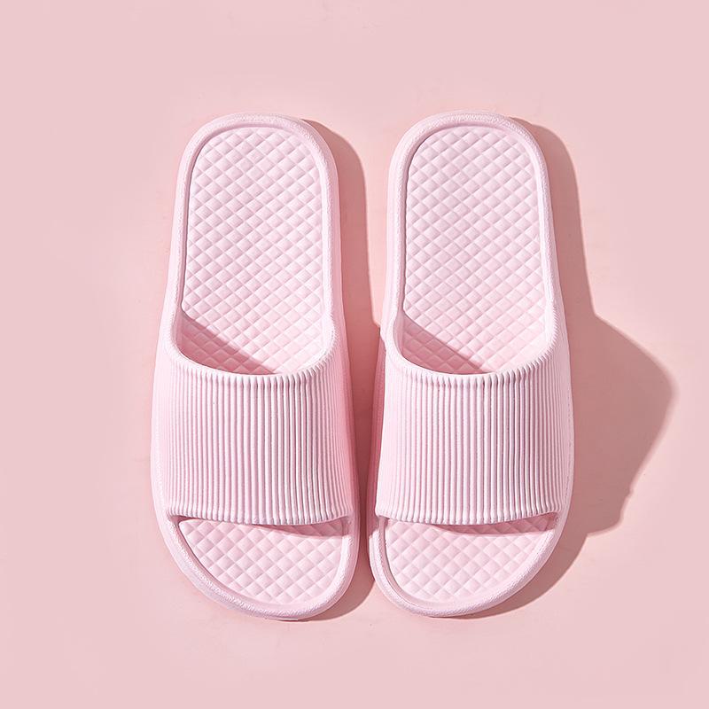 Women's Checkered EVA Indoor Slippers - Unisex, Home & Bathroom Use