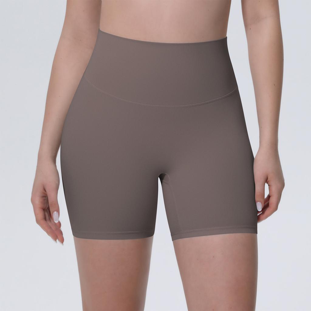 Women High Waist Yoga Shorts Seamless Stretchy Athletic Biker Shorts for Running Workout Gym Fitness Training