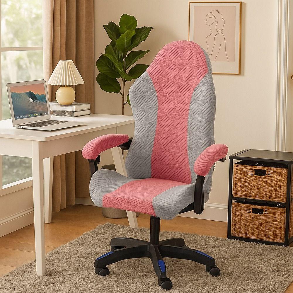 3D Jacquard Esports Stuhlbezüge Elastische Computerstuhlbezüge Bürostuhlbezüge Computertisch