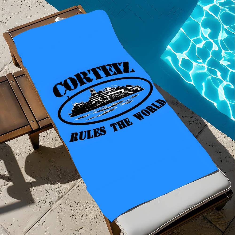 Marke C-Corteizs Handtuch Handtuch Weich Pool Geschenk Für Reise Fitnessstudio Dusche Kühl Camping Schnelltrocknend Sport Großes Strandtuch