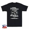Being Grandpa Is An Honor Being Papa Is Priceless Vintage Men's T-Shirt Black