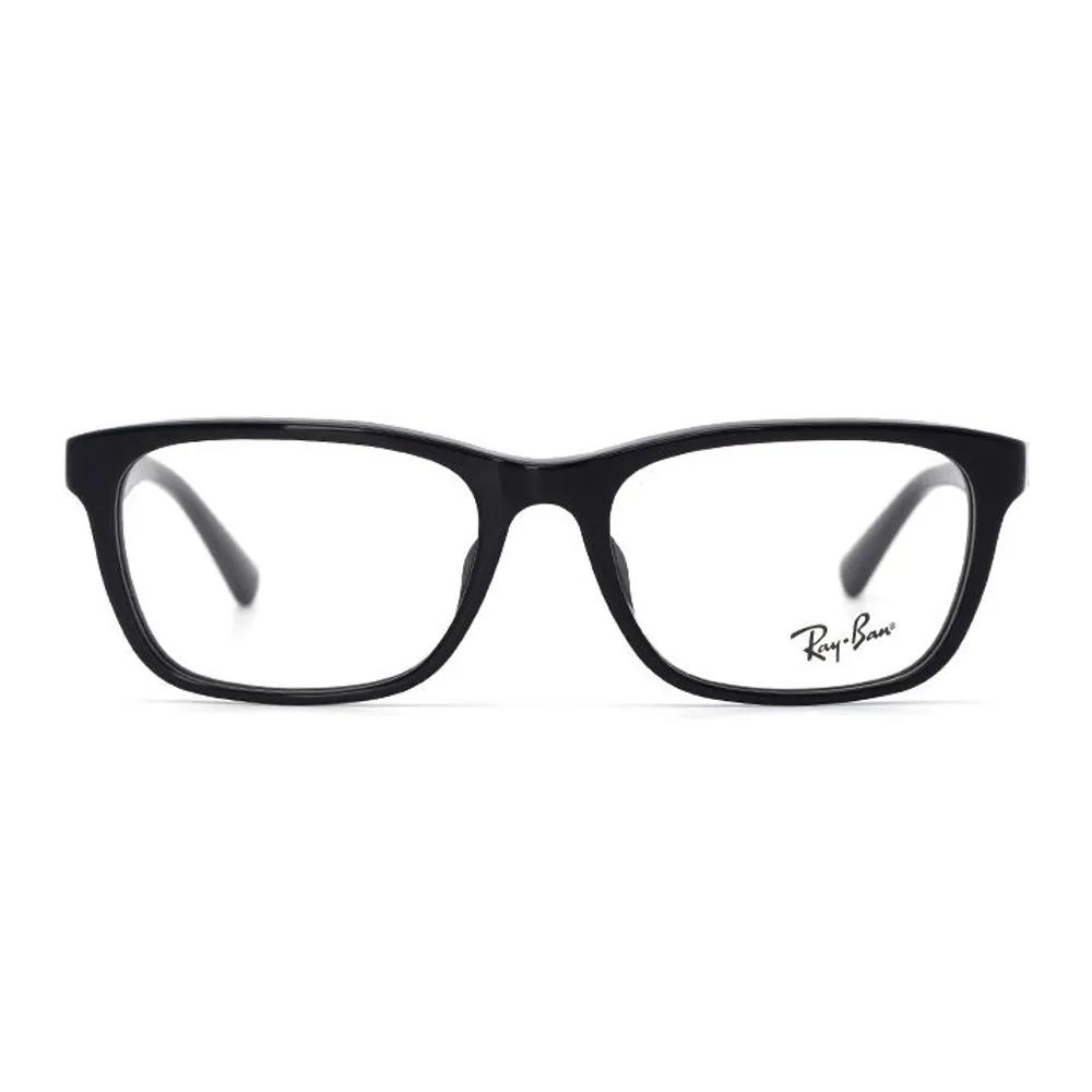 RB5315D 2000 53mm Ray-Ban Eyeglass Frames Lightweight Daily Square Horn-rimmed RX5315-D RB5315-D Glossy Black RB5315D 2000 53mm