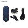 Bluetooth Handsfree Car Kit Wireless Bluetooth Adapter Receiver Speakerphone MP3 Music Player with Car Sun Visor Clip Auto Accessories Car Bluetooth