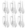 6Pcs Golf Green Divot Tool Portable Zinc Alloy Lawn Repairing Fork Ball Marker Accessory