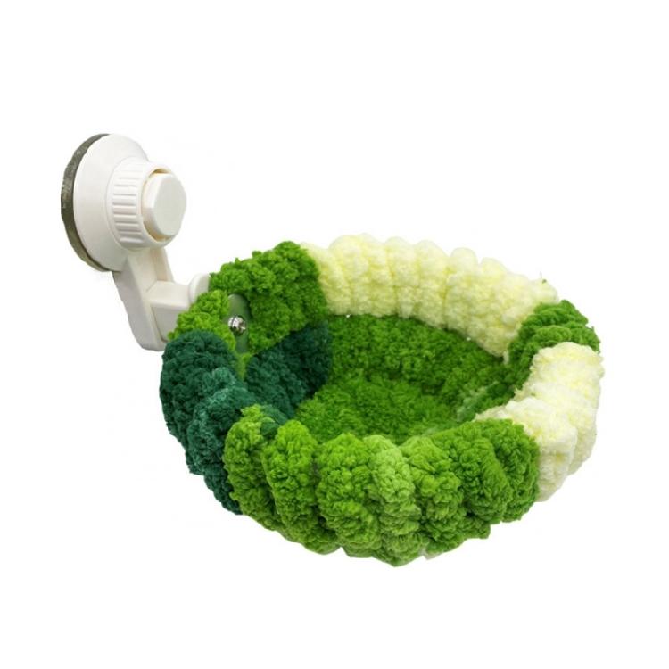 Bird Breeding Nest for Parrots Plush Sleep Bed Birdcage Nest Bed for Small Birds Suction Cup Resting Nest Bird Supply