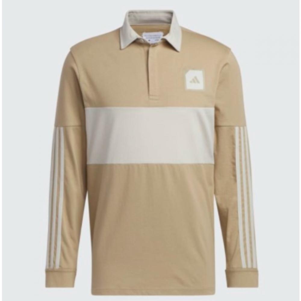 

Adidas Golf Adidas Gore Back Adicross Long Sleeve Golf Polo Shirt beige/S