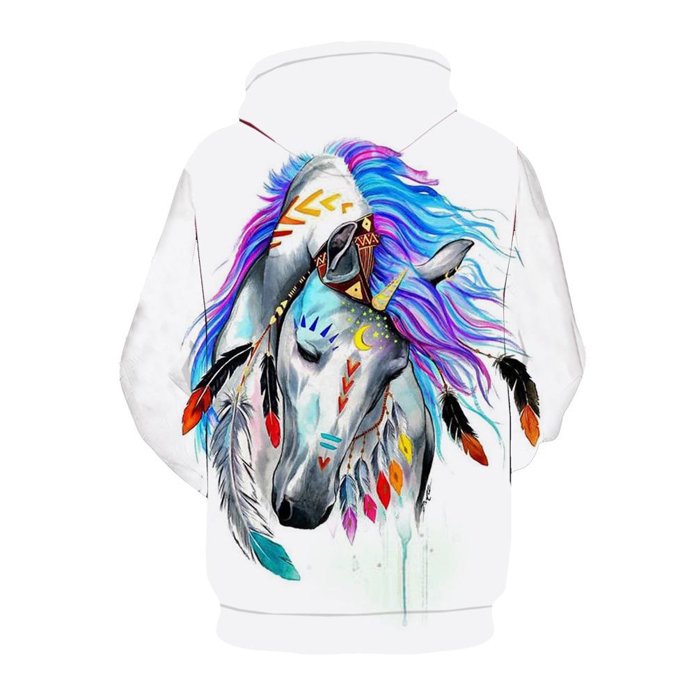 3D Printed BF Fox Wolf Head Hoodie Starry Sky Tiger Marvel Alliance Couple Sportwear