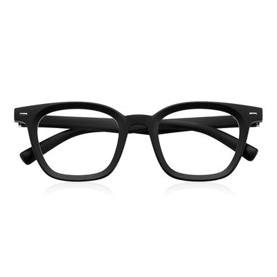 [FEISEDY] Men's Eyeglasses, Blue Light Blocking, Non-Prescription, Ultra-Lightweight Frame, PC Glasses, UV Protection, Wellington Style, Unisex, B1127