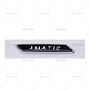 UMEG7 1Pc 3D ABS 4 Matic + 4matic AMG Emblem Letters Car Trunk Badge For Mercedes Benz A C E GLC X156 W205 W213 4matic AMG Car Sticker