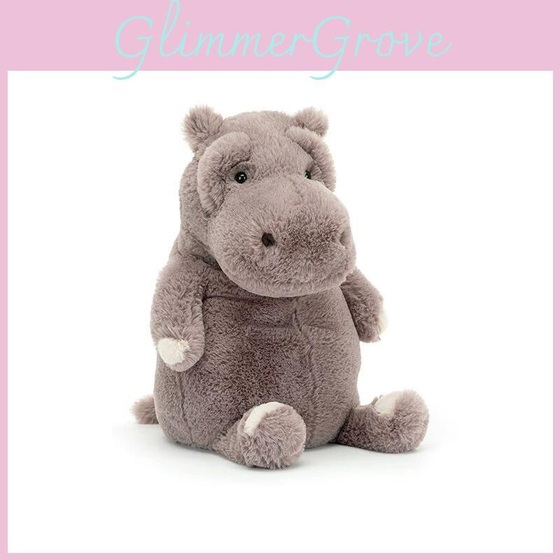 Hippopotamus Jellycat Myrtle Plush Toy Stuffed Animal Doll Decoration Kids Gift
