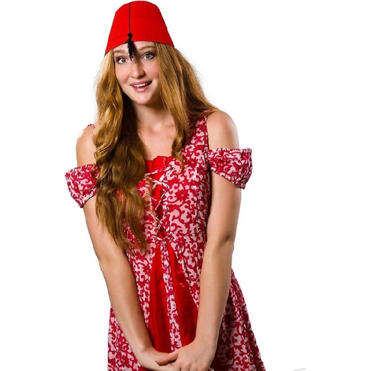 Dámský klobouk v etnickém stylu Cestovní vynikající klobouk Vintage výšivka Ručně vyrobený klobouk pro módní individuality